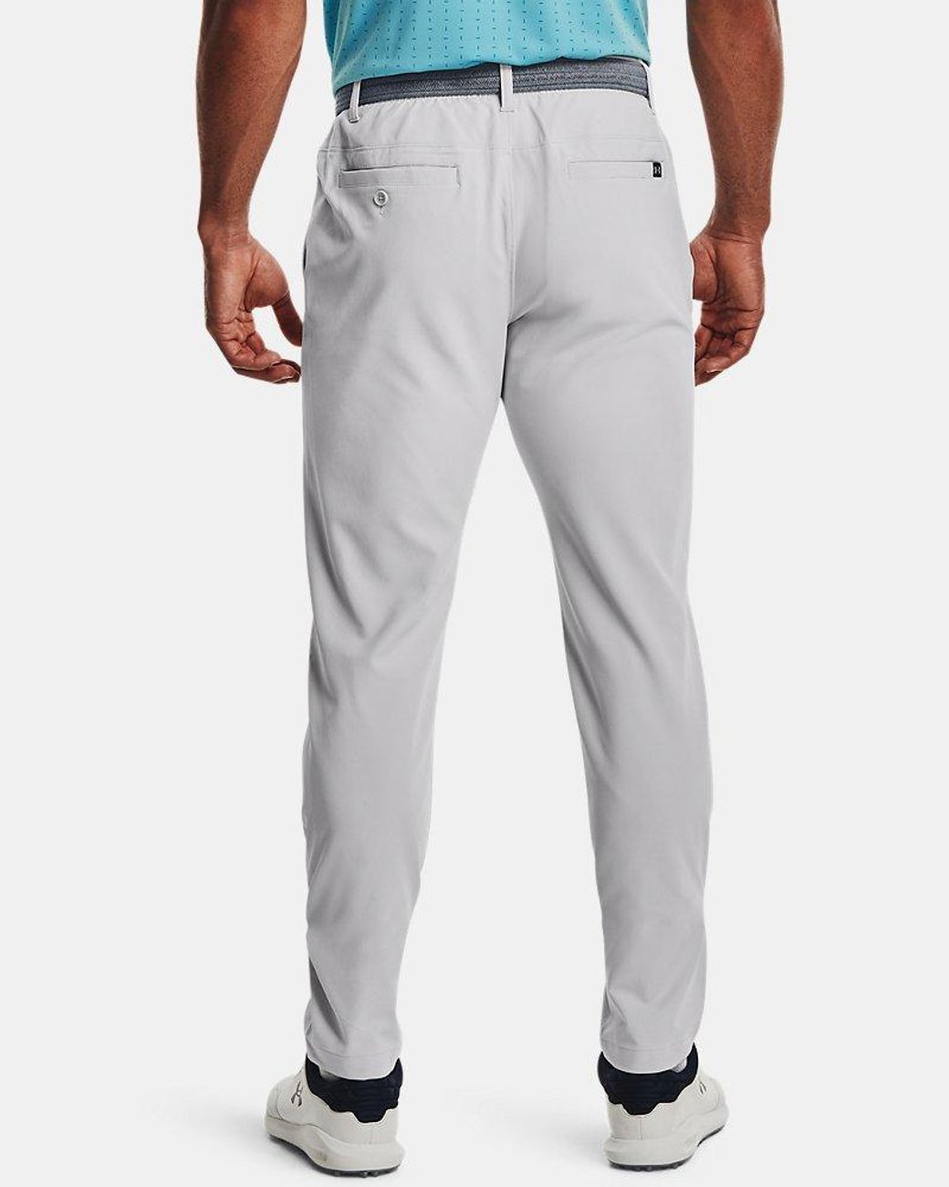 Under Armour Gray Drive Tapered Pants Halo Halo for men