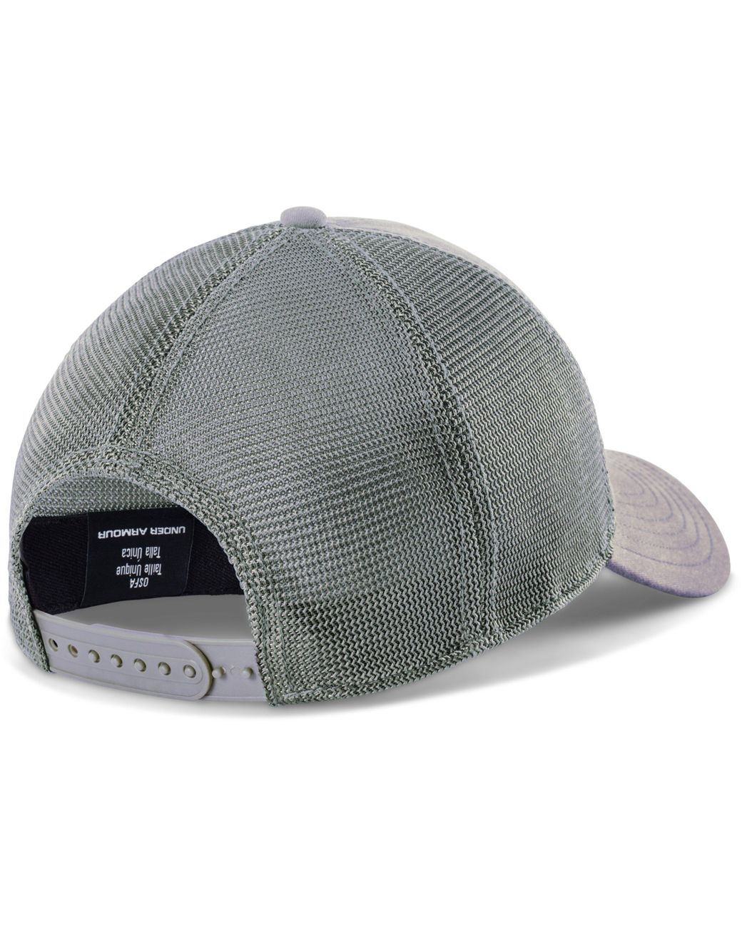 Flag Logo Mesh Cap in Gray for Men 