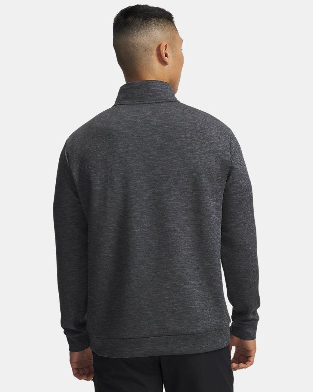 Under Armour Gray Drive Midlayer Pullover for men