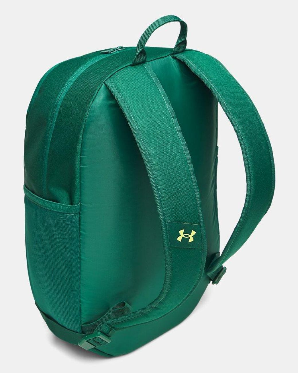 Under Armour Green Hustle Lite Backpack Campus Ivy Flash Light