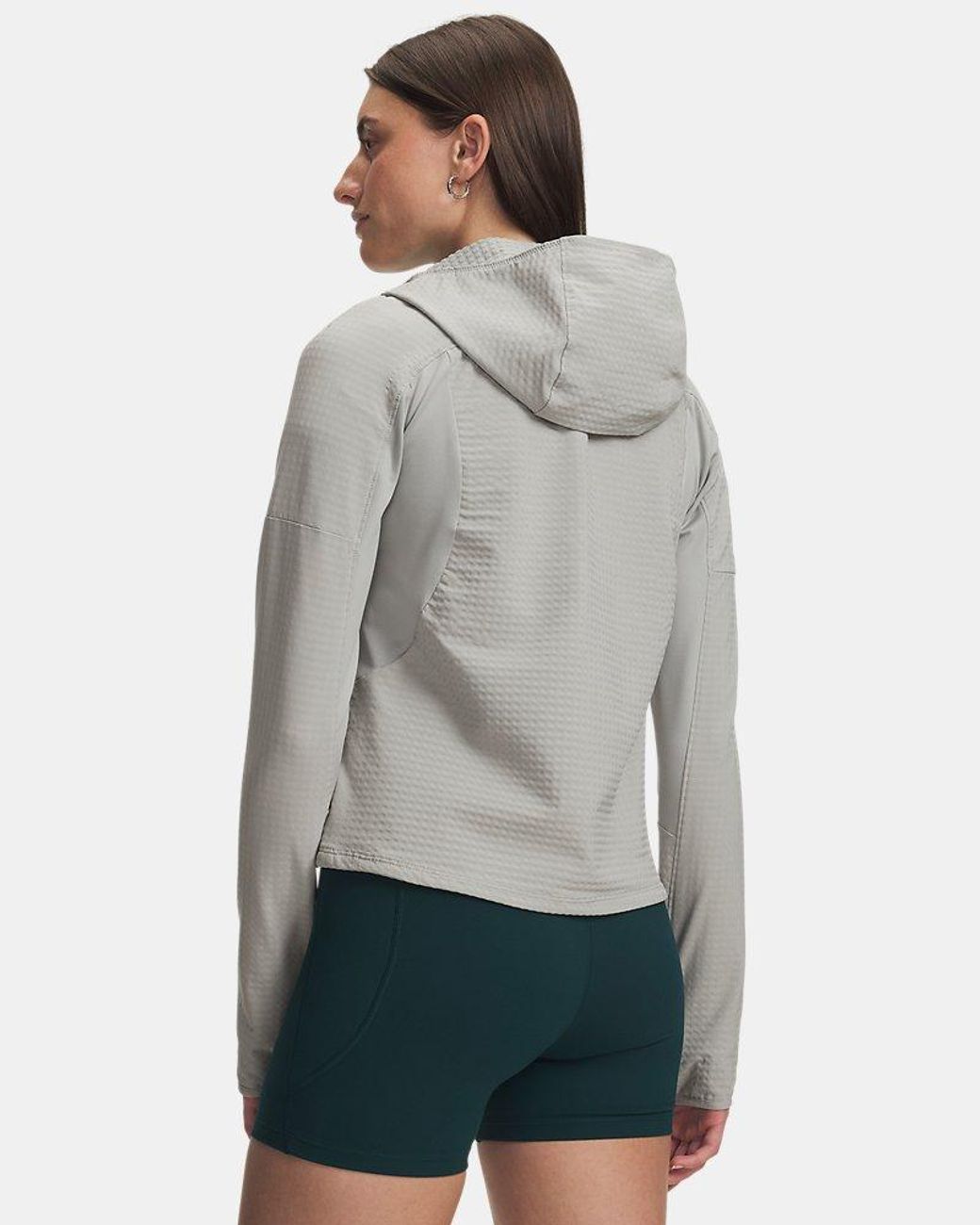 Under Armour Blue Ua Explor Offgrid Full-zip Hoodie