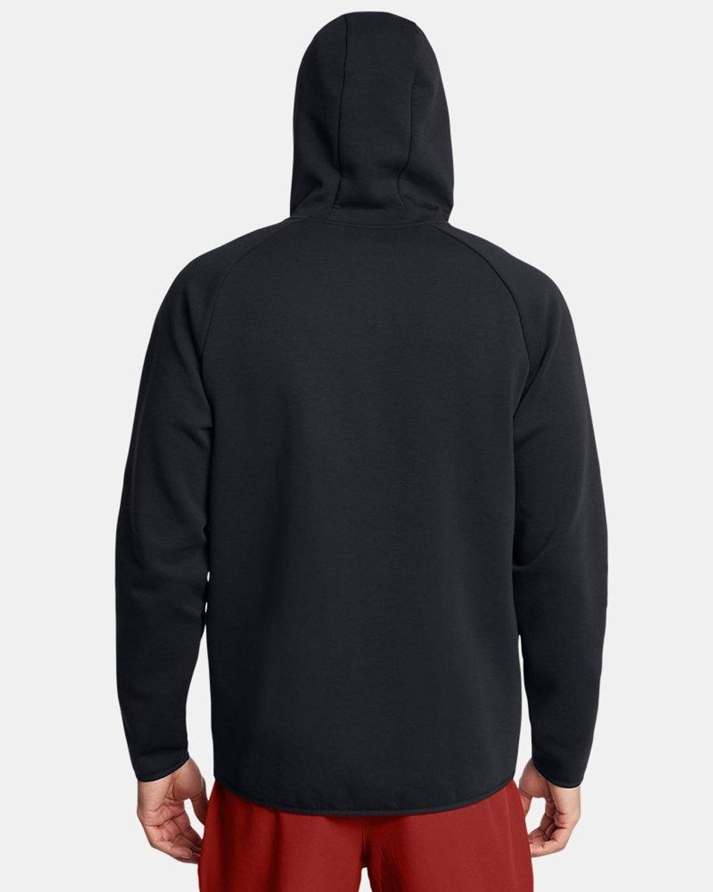 Under Armour Black Unstoppable Fleece Full-Zip Hoodie for men
