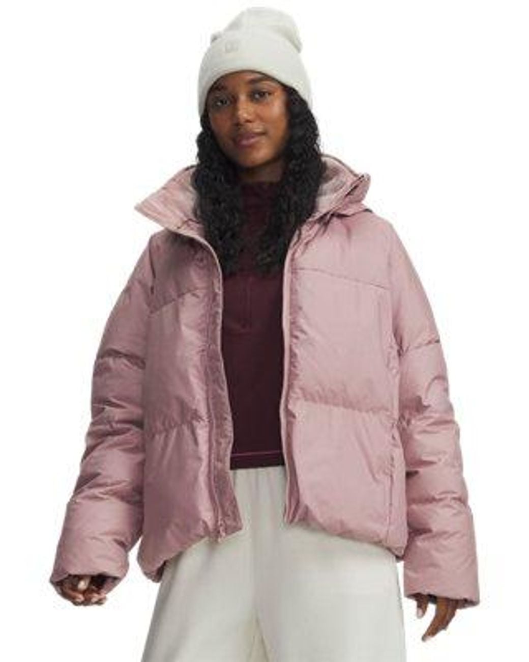 Under Armour Red Ua Limitless Down Puffer Jacket
