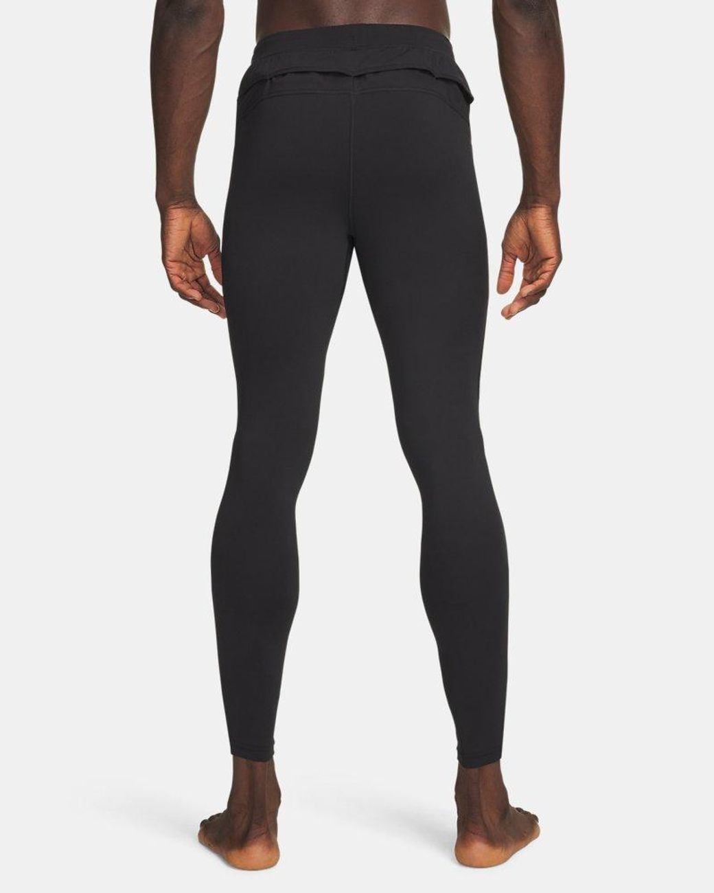 Under Armour Black Velociti Cold Weather Tights Ultimate Reflective for men