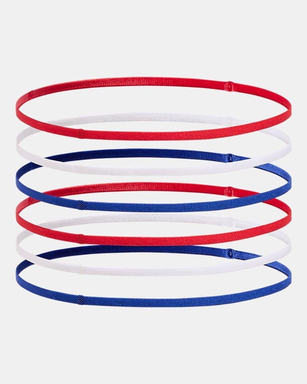 Under Armour Red S Mini Elastics 6 Pack,