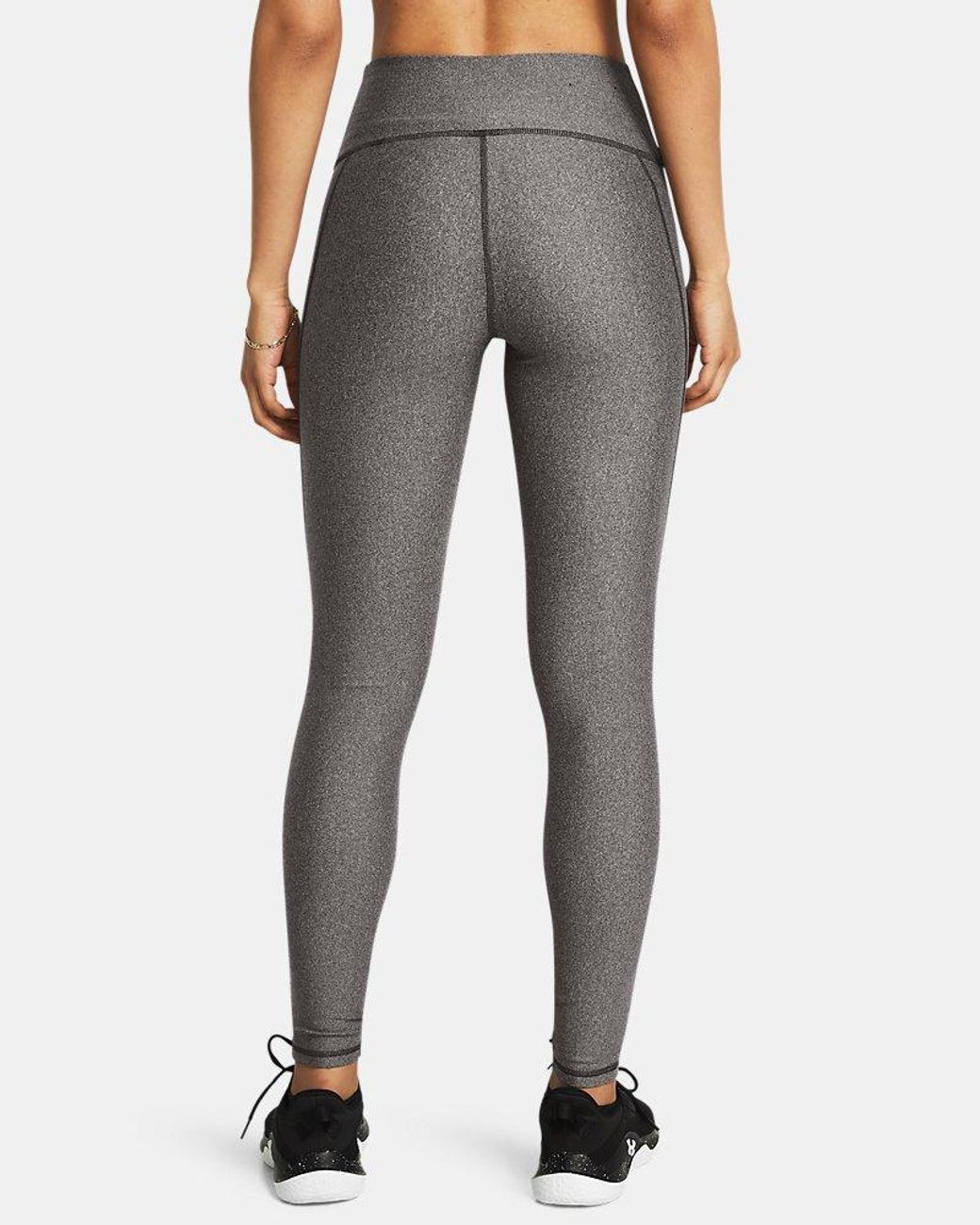Under Armour Blue Tech Leggings Charcoal Light Heather