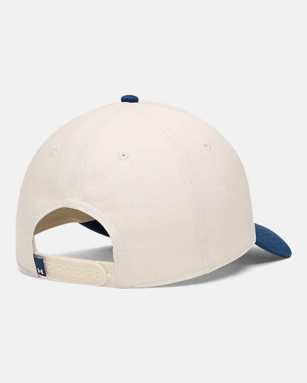 Under Armour Blue Essential Mid Adjustable Hat Stone Blackout for men