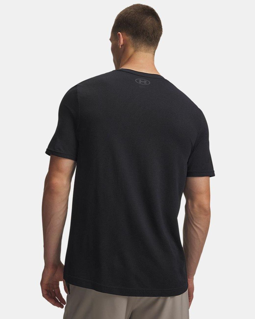 Under Armour Black Vanish Seamless Short Sleeve for men