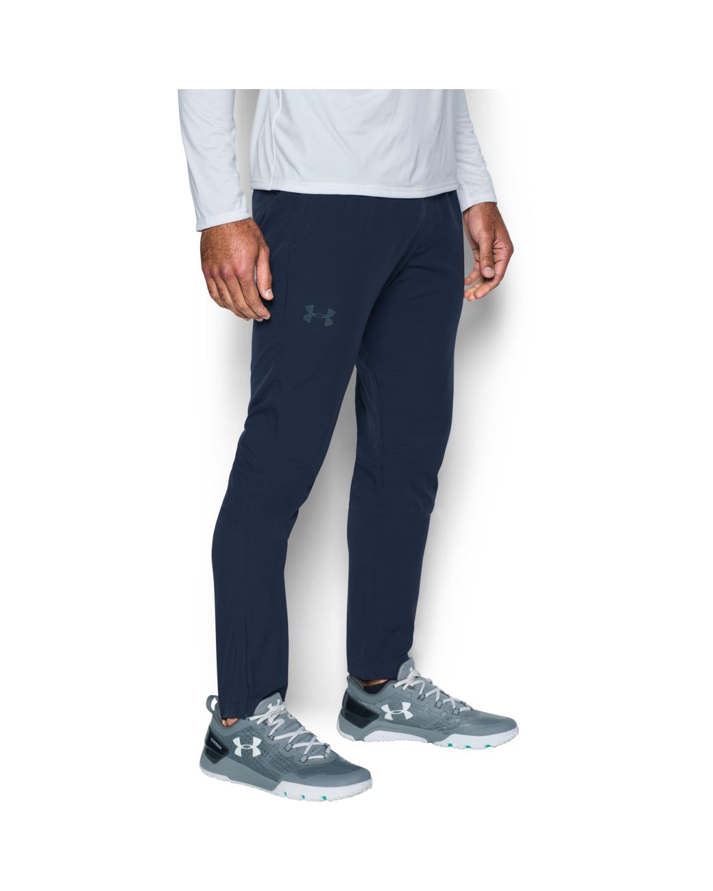 Under Armour Men's Ua Wg Woven Tapered Pants in Blue for Men | Lyst