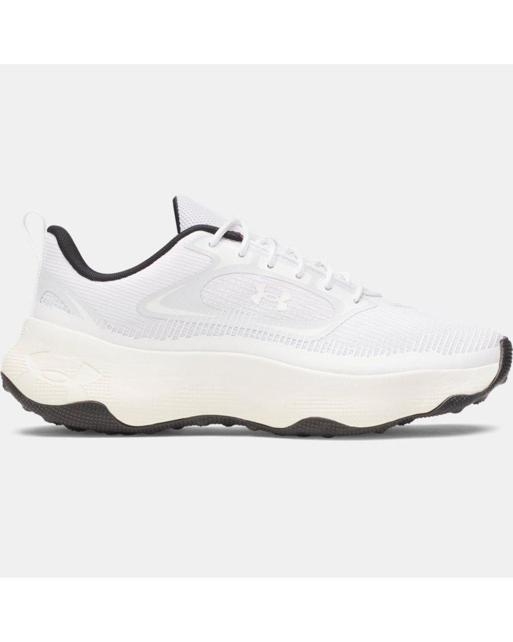 Under Armour White Pulse Sportstyle Shoes Distant Metallic for men