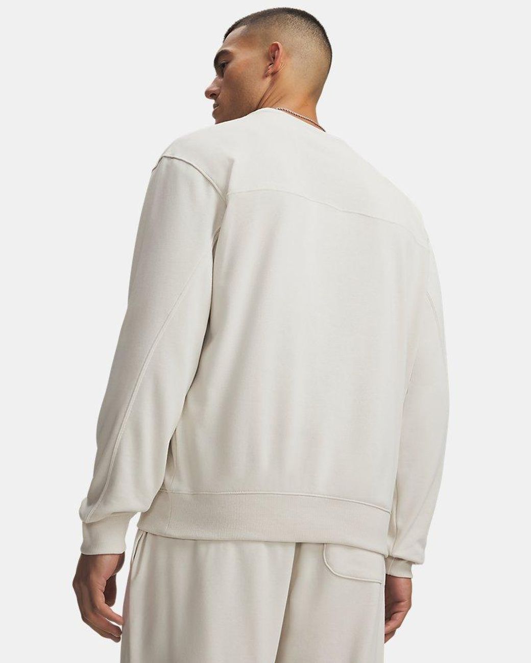 Under Armour Gray Rival Lightweight Crew Summit for men