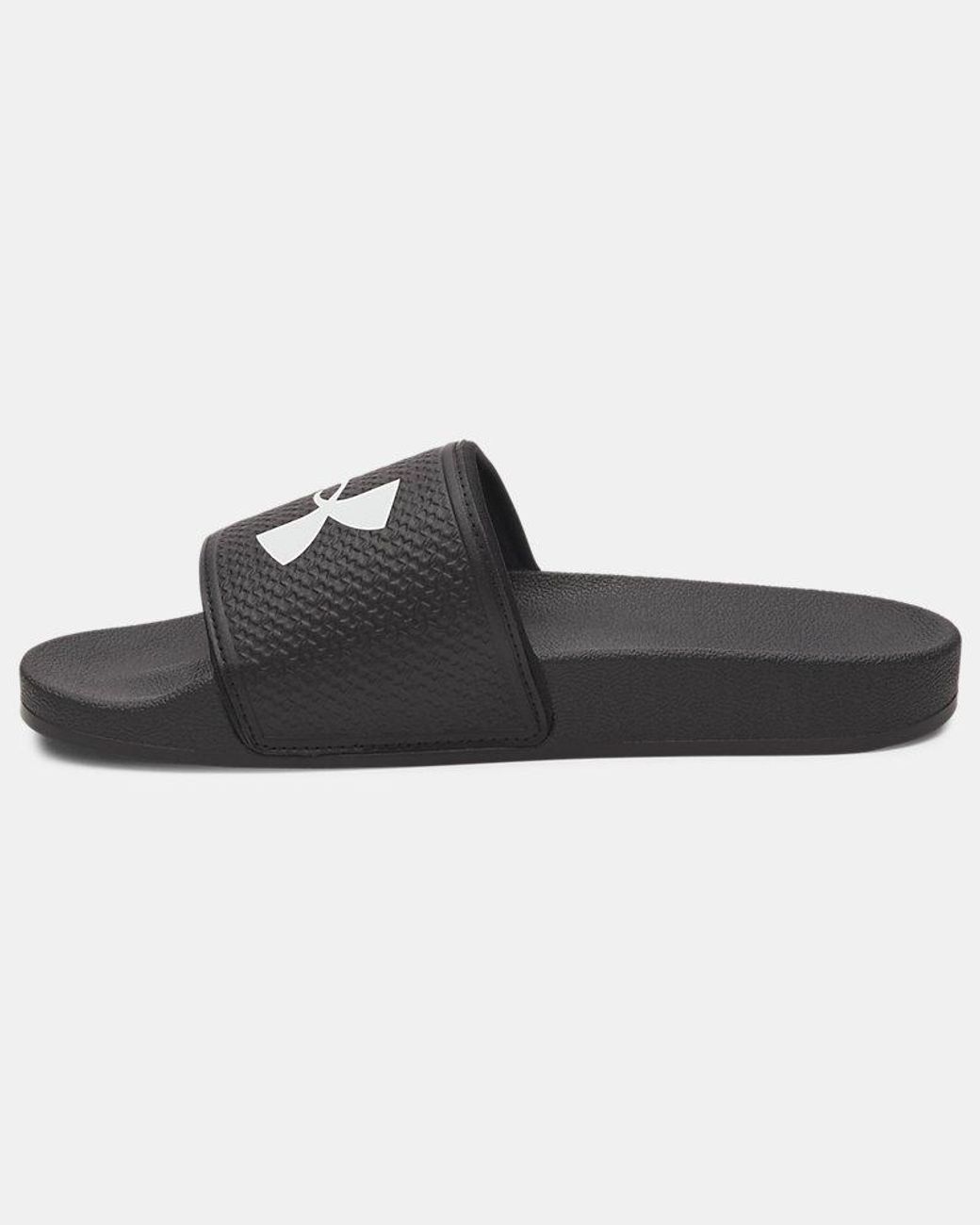 Under Armour Black Armr Slides