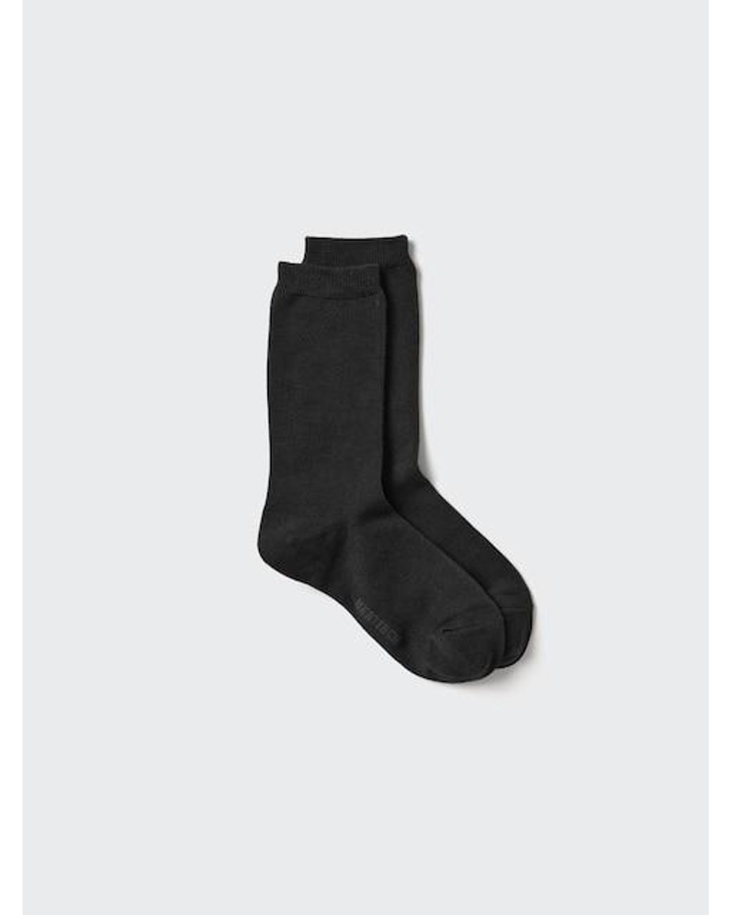 Uniqlo Black Heattech Socks