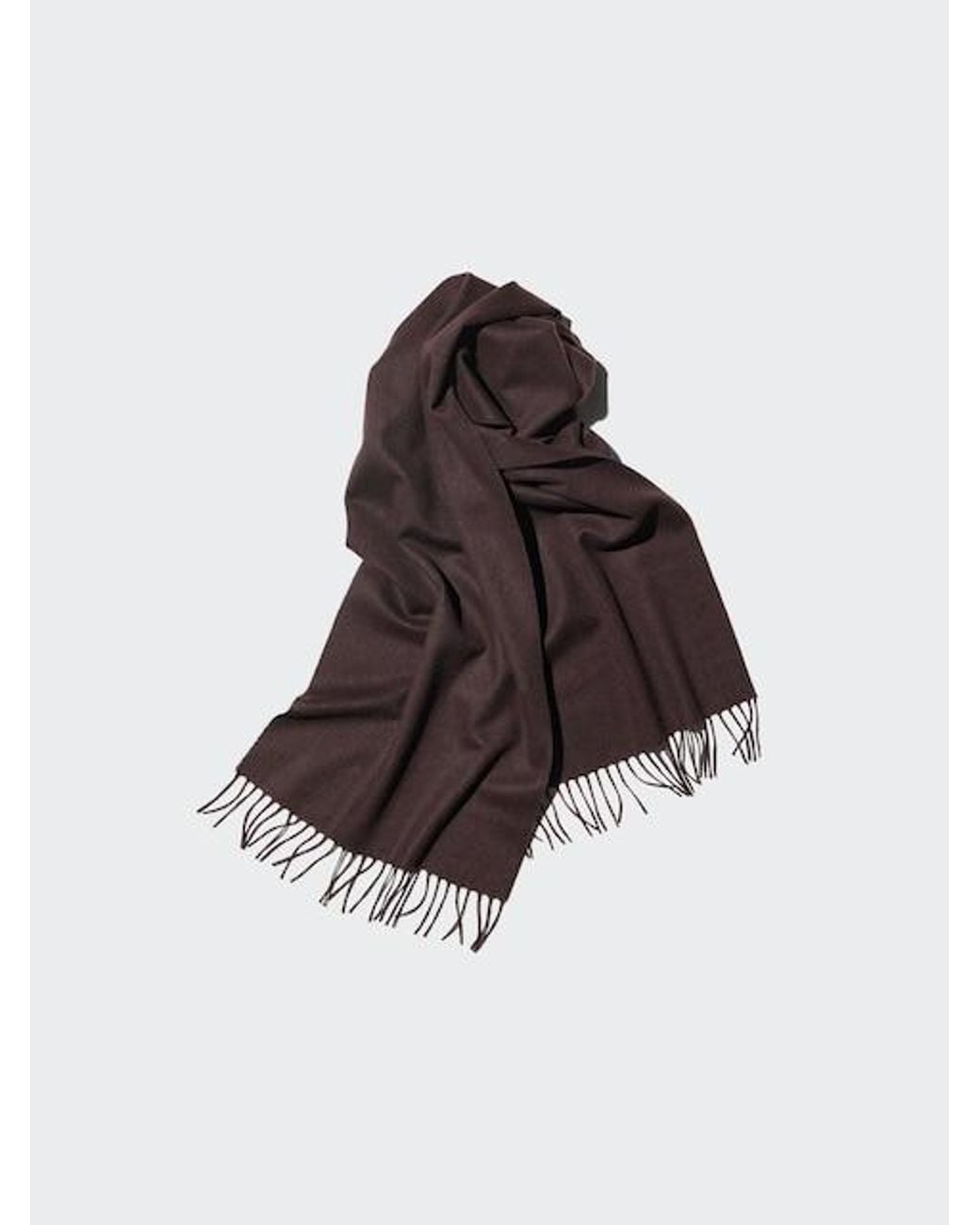 Sciarpa Cashmere di Uniqlo in Brown