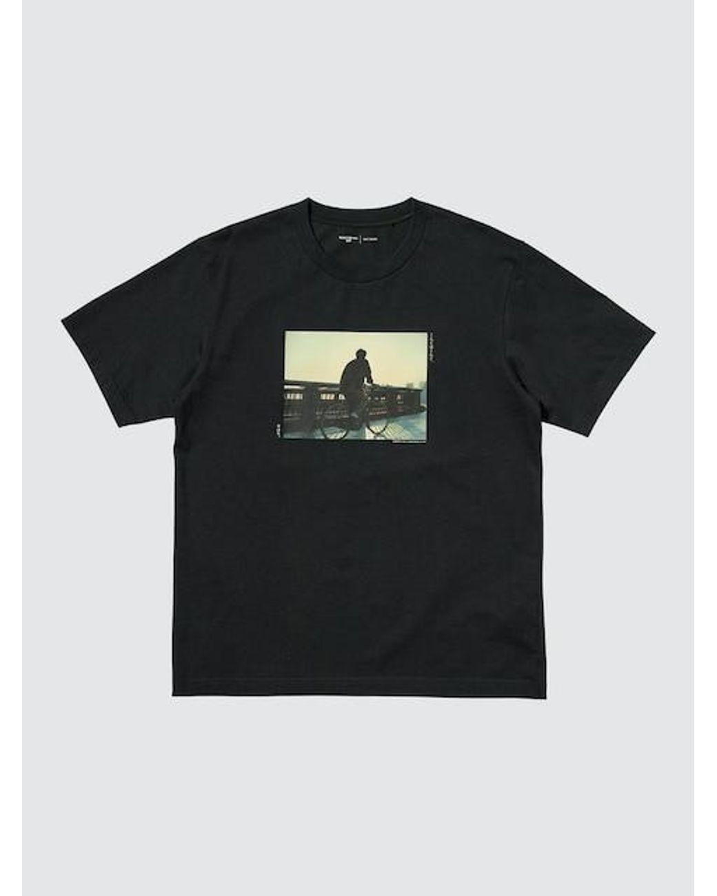 Uniqlo Black Peace For All Graphic T-Shirt (Koji Yakusho) for men