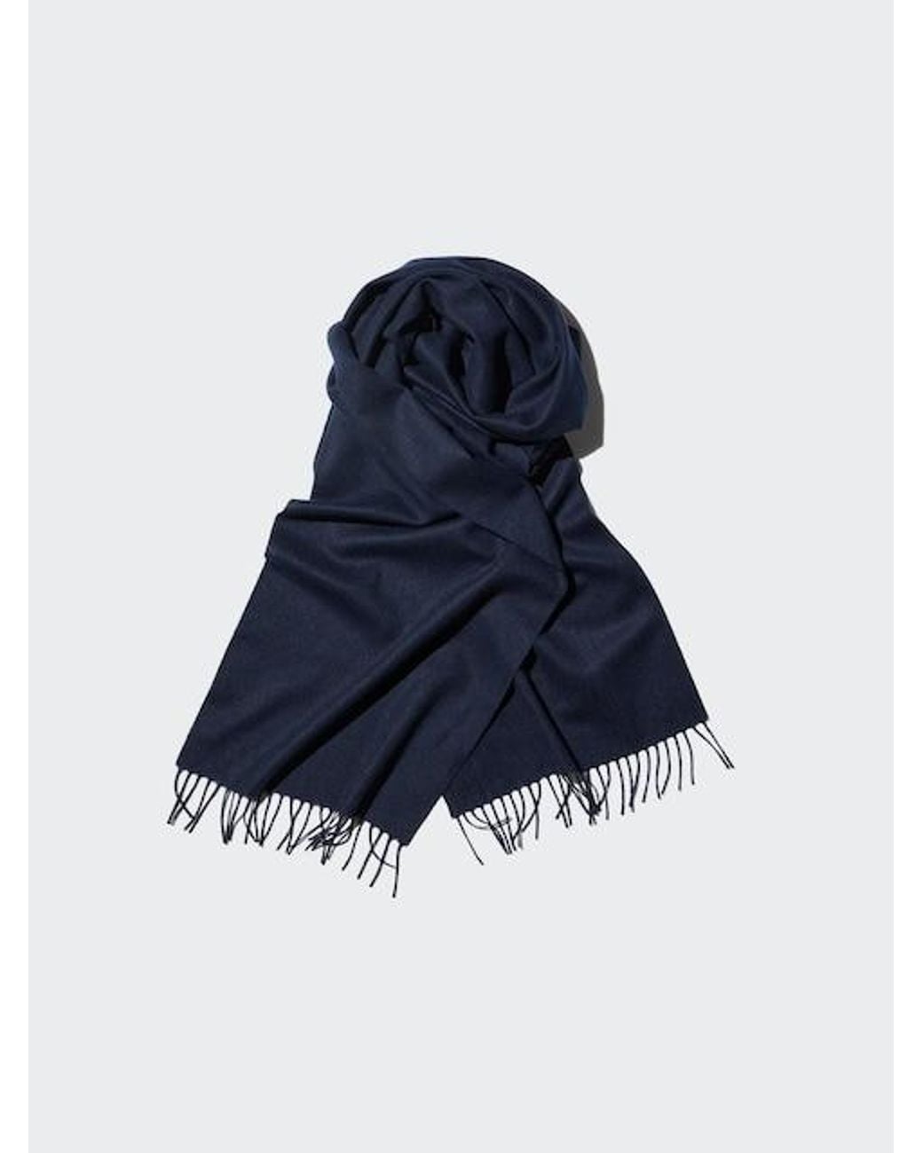 Sciarpa Cashmere di Uniqlo in Blue da Uomo