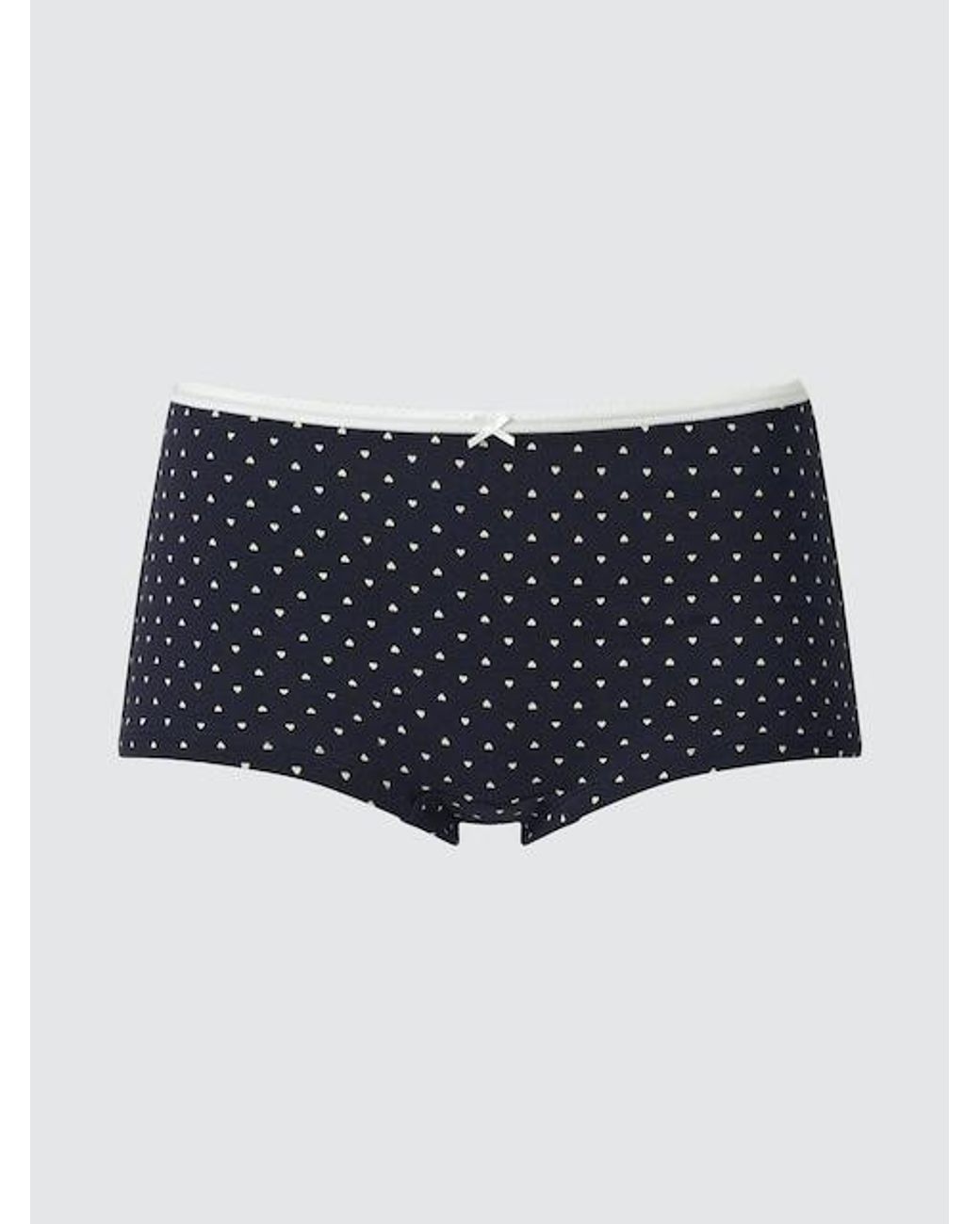 Uniqlo Blue Boy Short Briefs (Hearts)