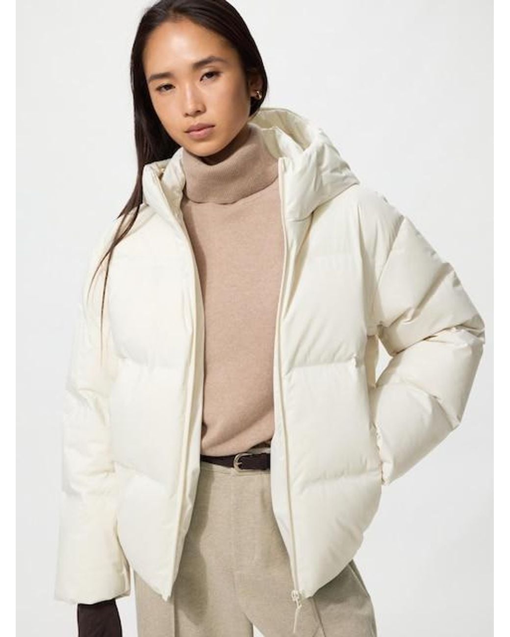 Uniqlo Natural Seamless Down Parka