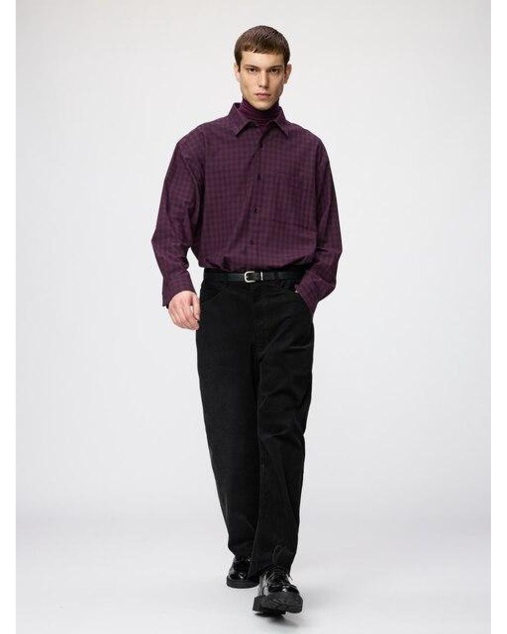 Uniqlo Purple Barrel Jeans (Corduroy) for men