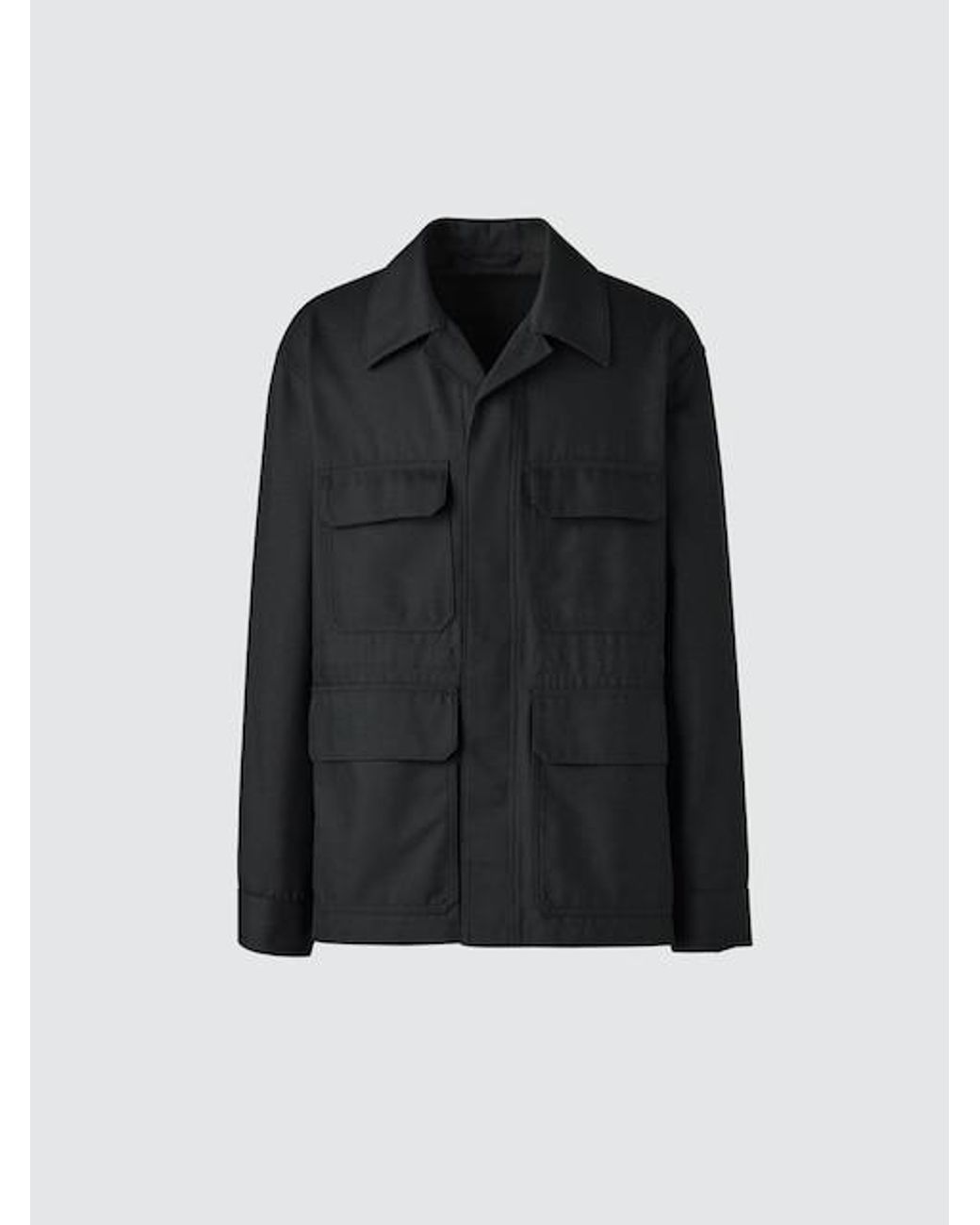 Uniqlo Black Utility Jacket for men