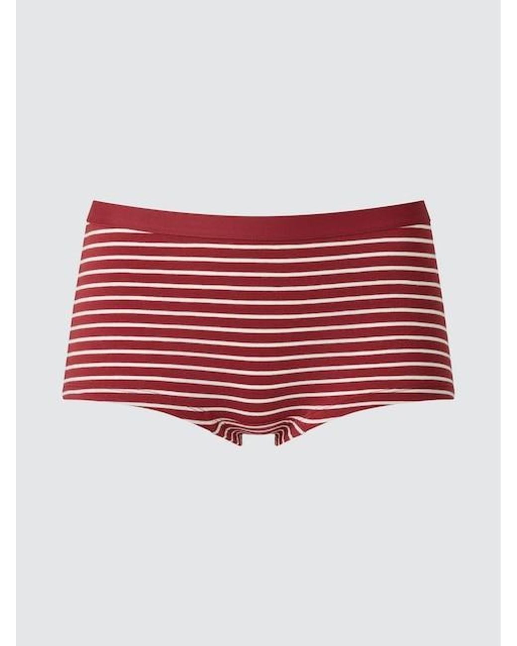 Uniqlo Red Boy Short Briefs (Striped)