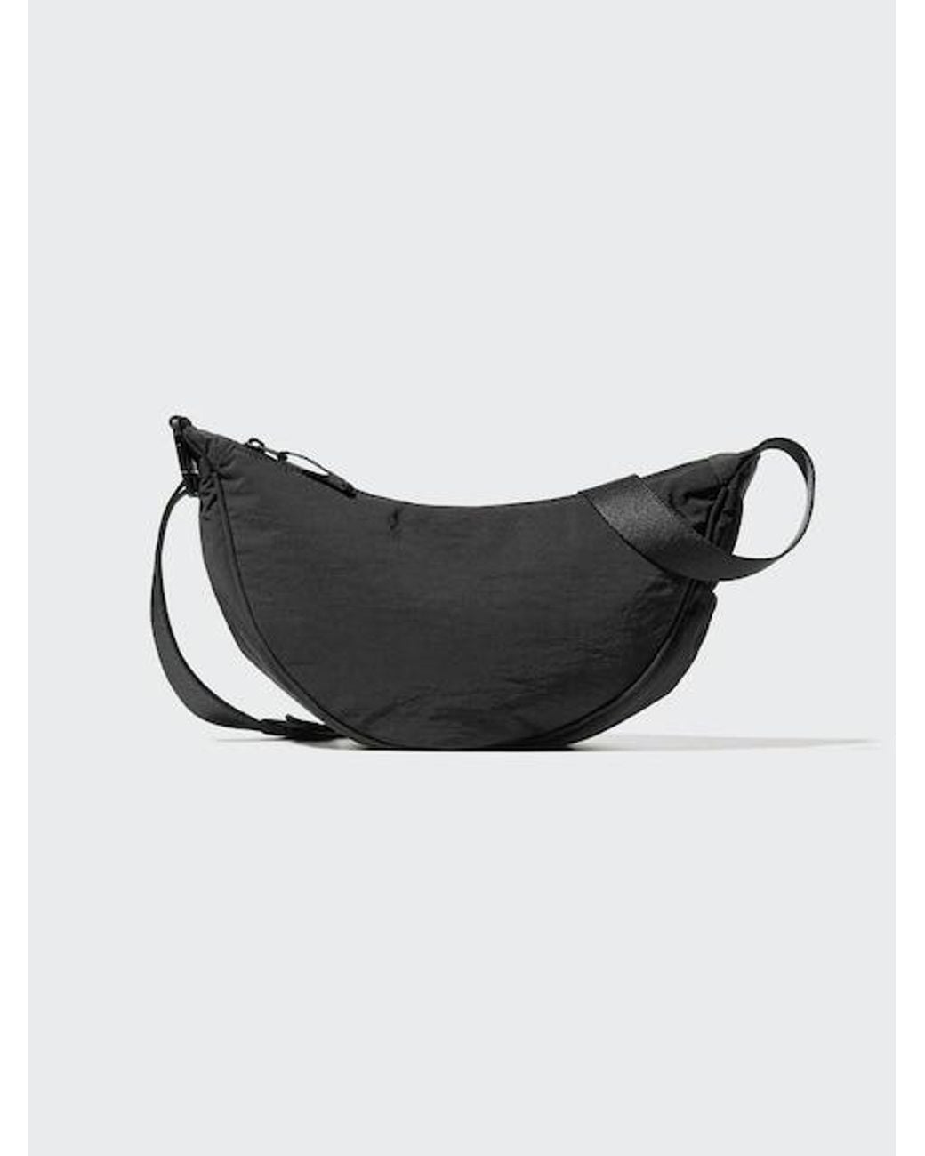 Uniqlo Black Round Mini Shoulder Bag for men