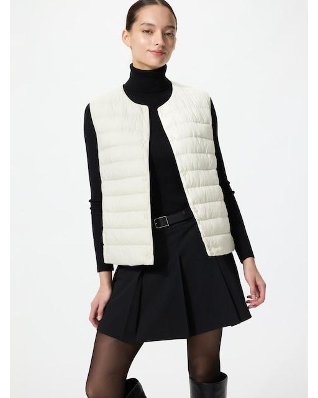 Uniqlo Black Puffertech Compact Vest
