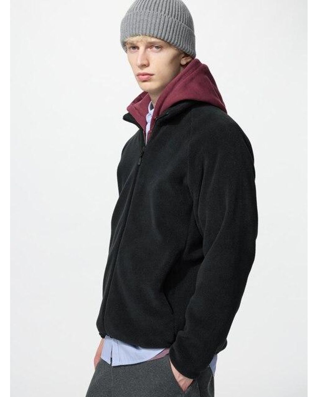 Uniqlo Black Fleece Full-Zip Jacket
