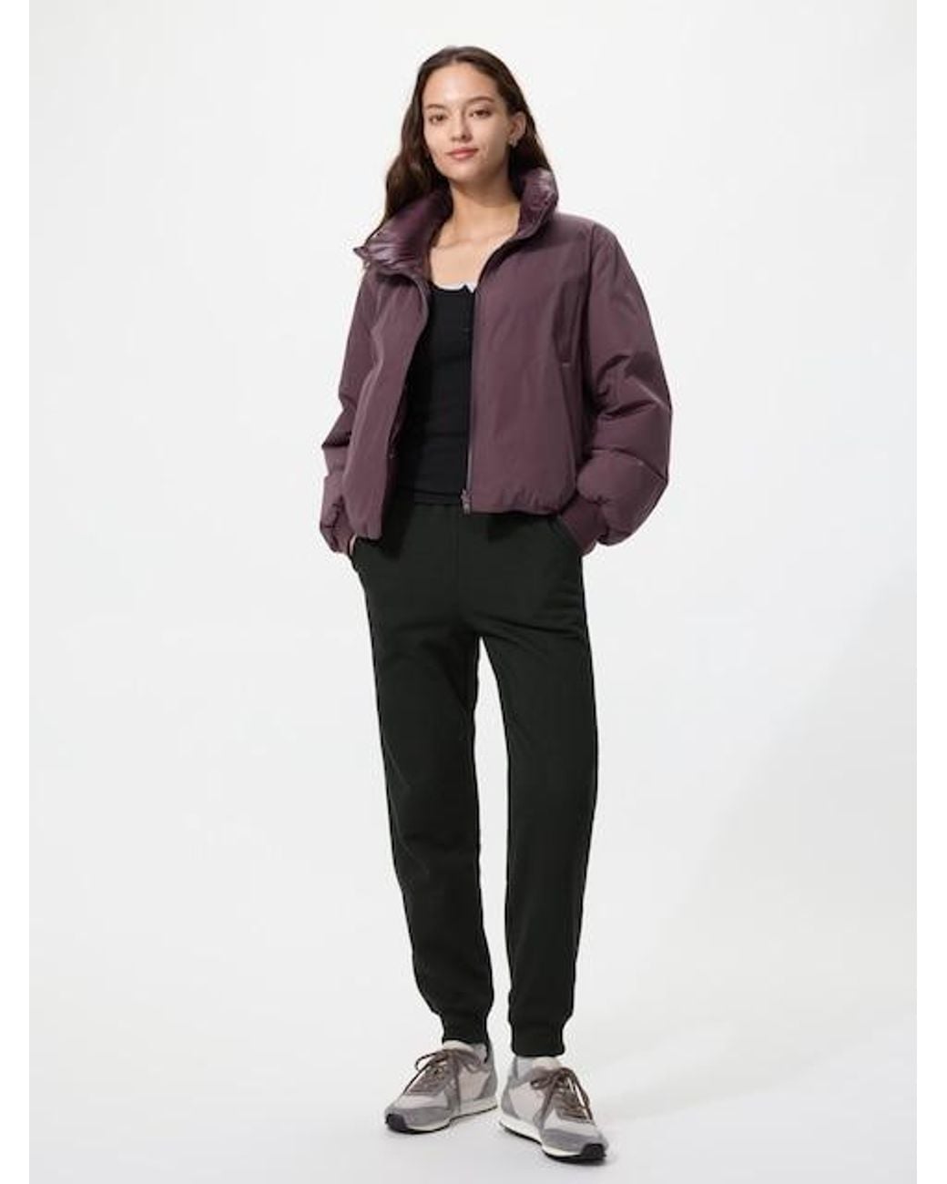 Uniqlo Red Warm Pile Lined Sweat Joggers