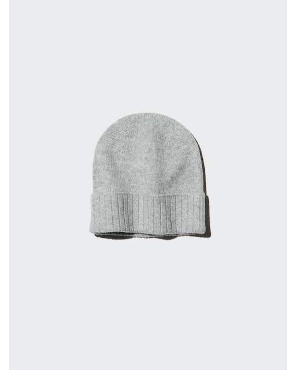 Uniqlo Gray Cashmere Beanie