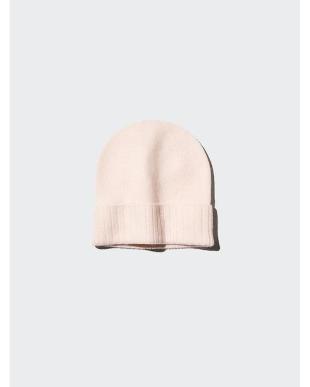 Uniqlo Pink Cashmere Beanie