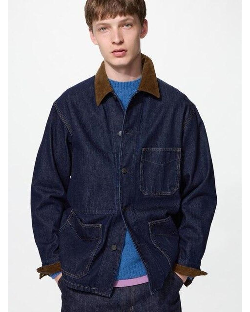 Uniqlo Blue Coverall (Denim) for men
