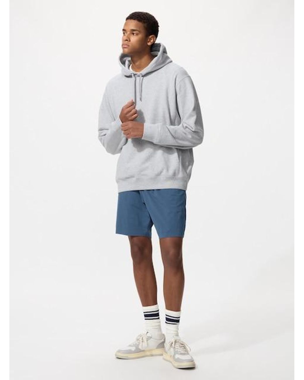Uniqlo Blue Ultra Stretch Active Shorts for men