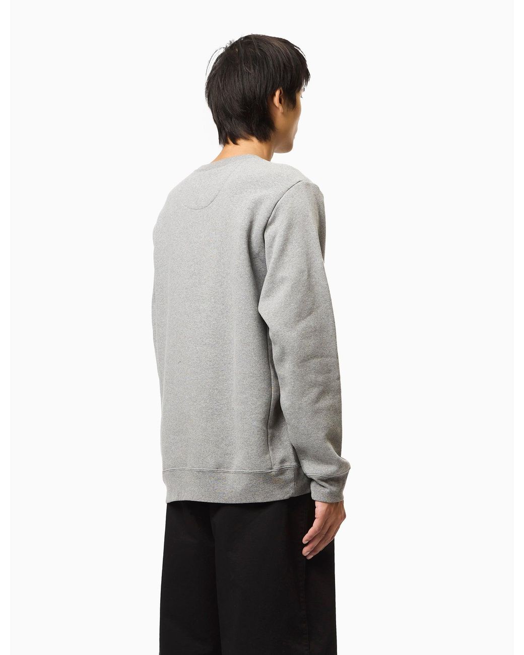 Patagonia Gray Fitz Roy Icon Uprisal Crew Sweatshirt for men