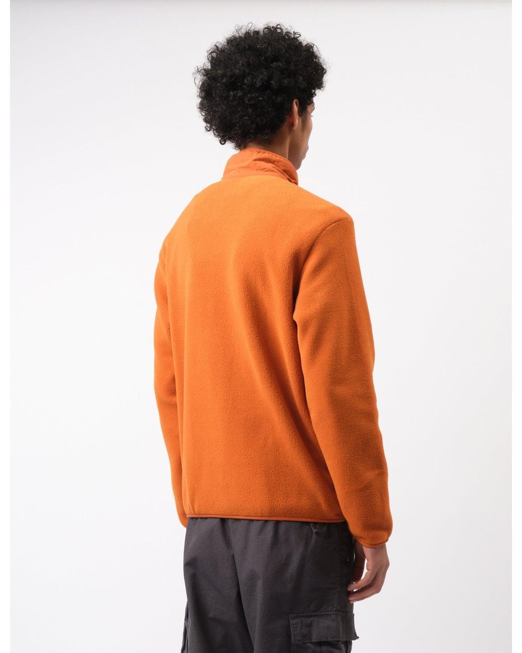 Patagonia Orange Synch Fleece Jacket for men