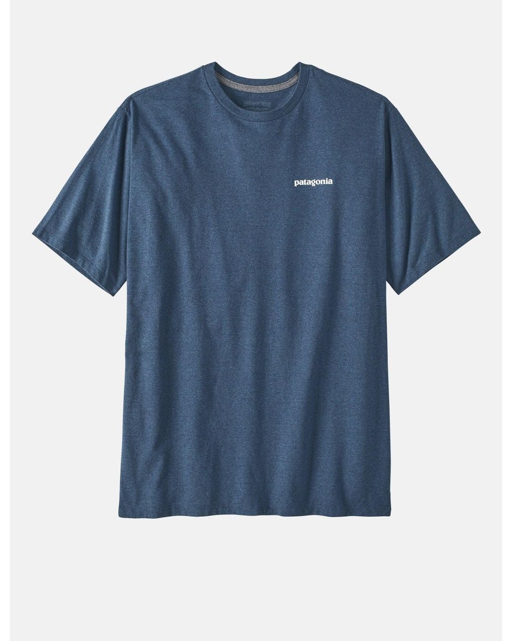 Patagonia Blue P-6 Logo Responsibili-Tee T-Shirt for men