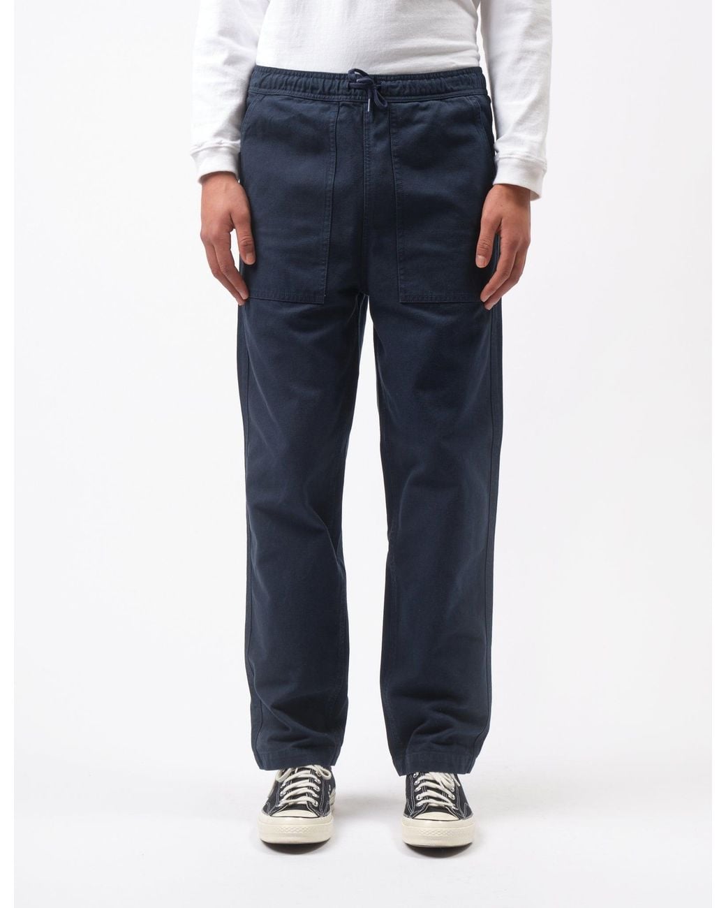 BHODE Blue Fatigue Pant Canvas for men