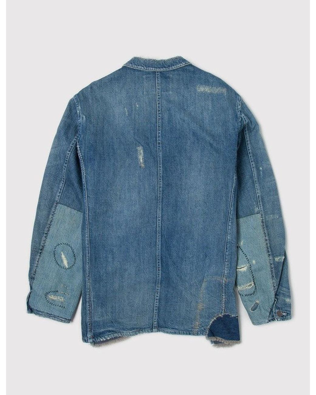 Levi's Blue Levis Vintage Blanket Lined Sac Coat for men