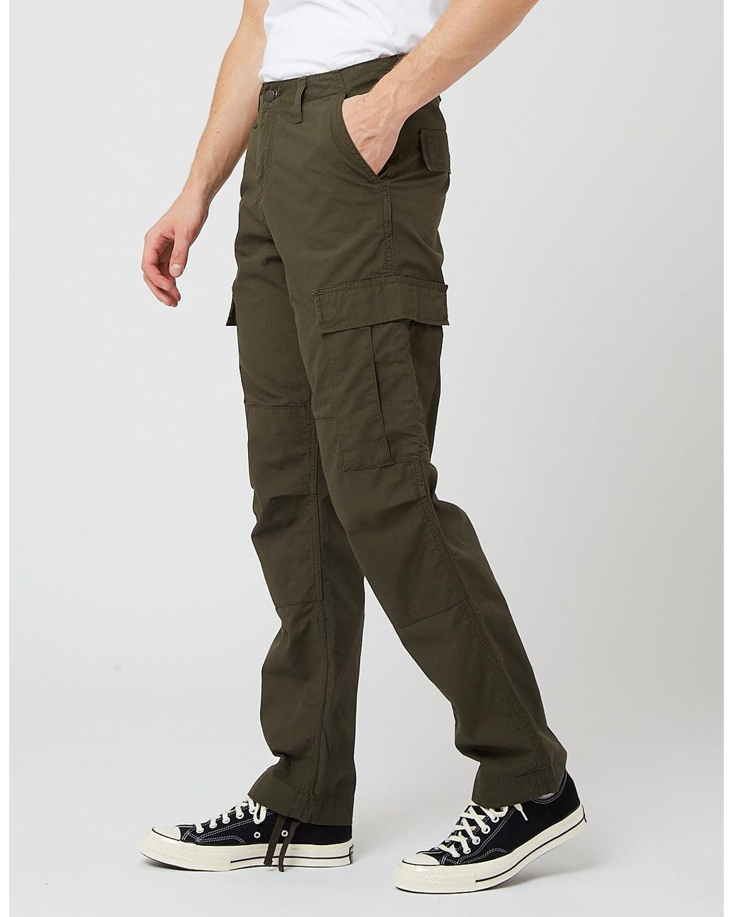 Carhartt Green Carhartt-Wip Regular Cargo Pant (Ripstop, 6.5 Oz)
