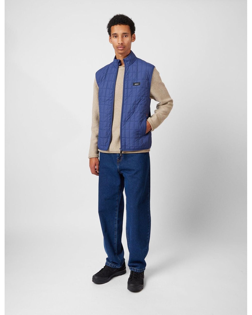 FINISTERRE Blue Firecrest Gilet for men