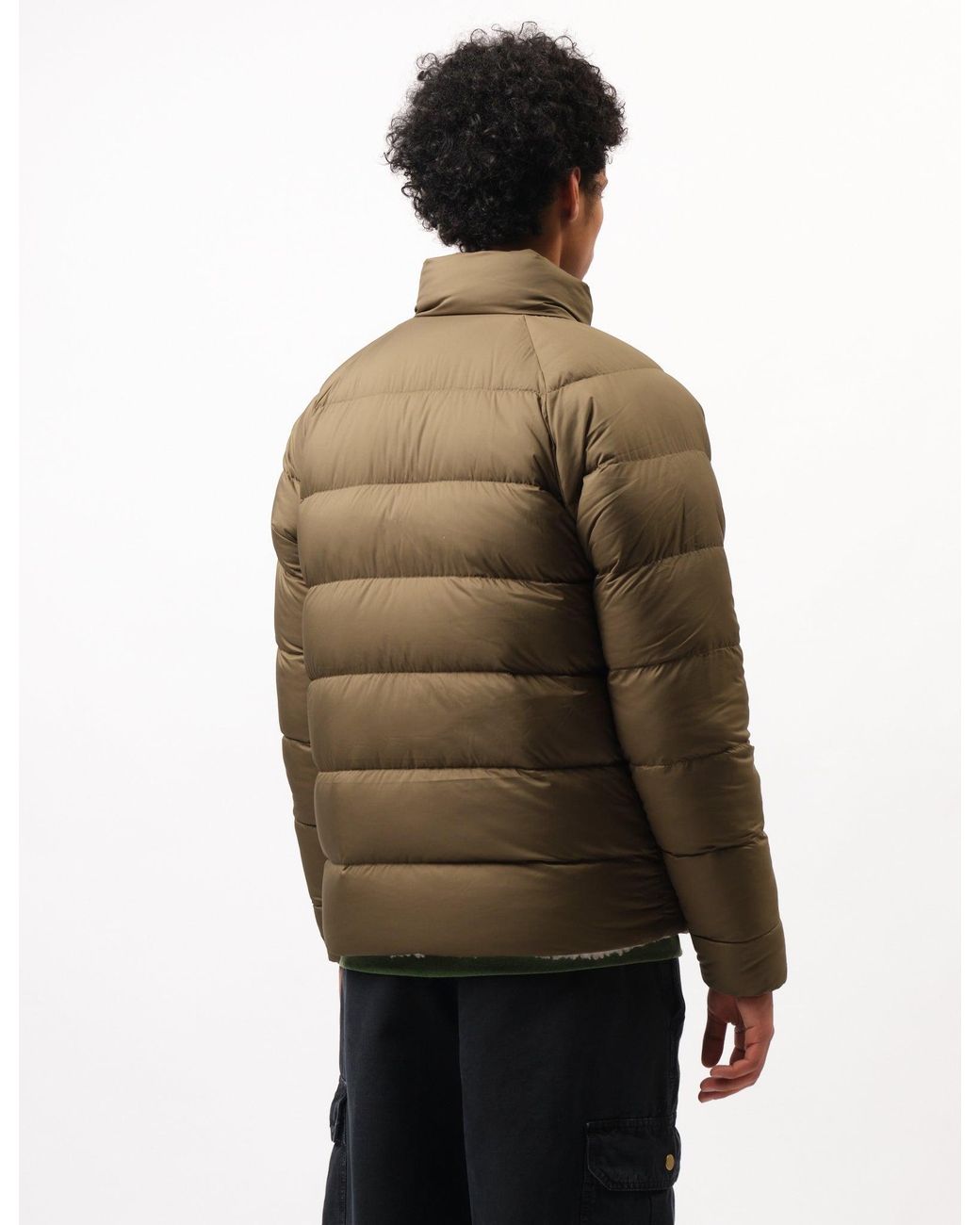 Patagonia Green Reversible Silent Down Jacket for men