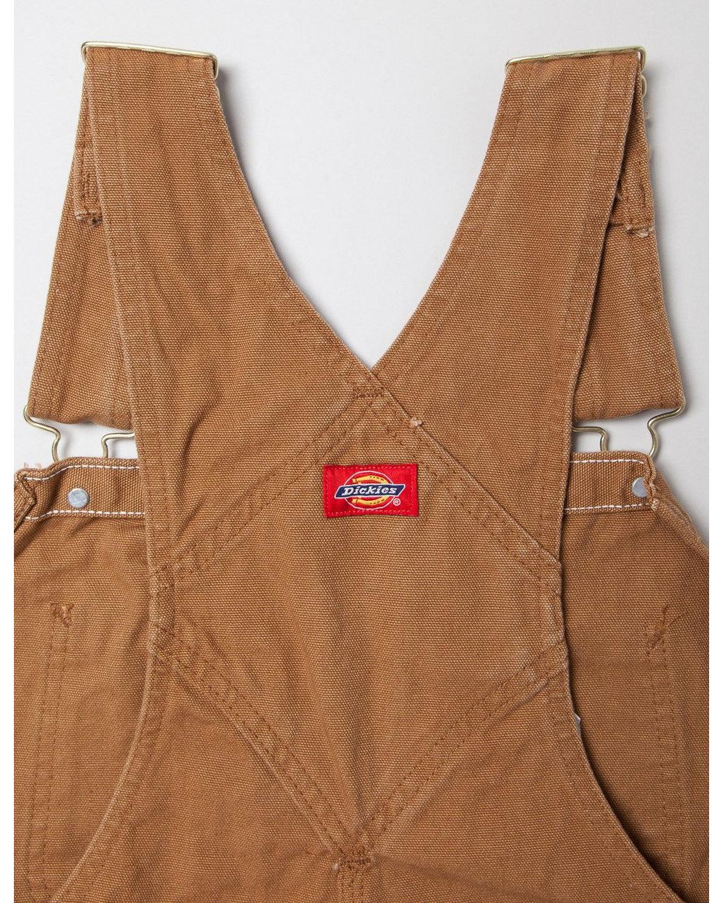 Dickies White Bib Overalls for men