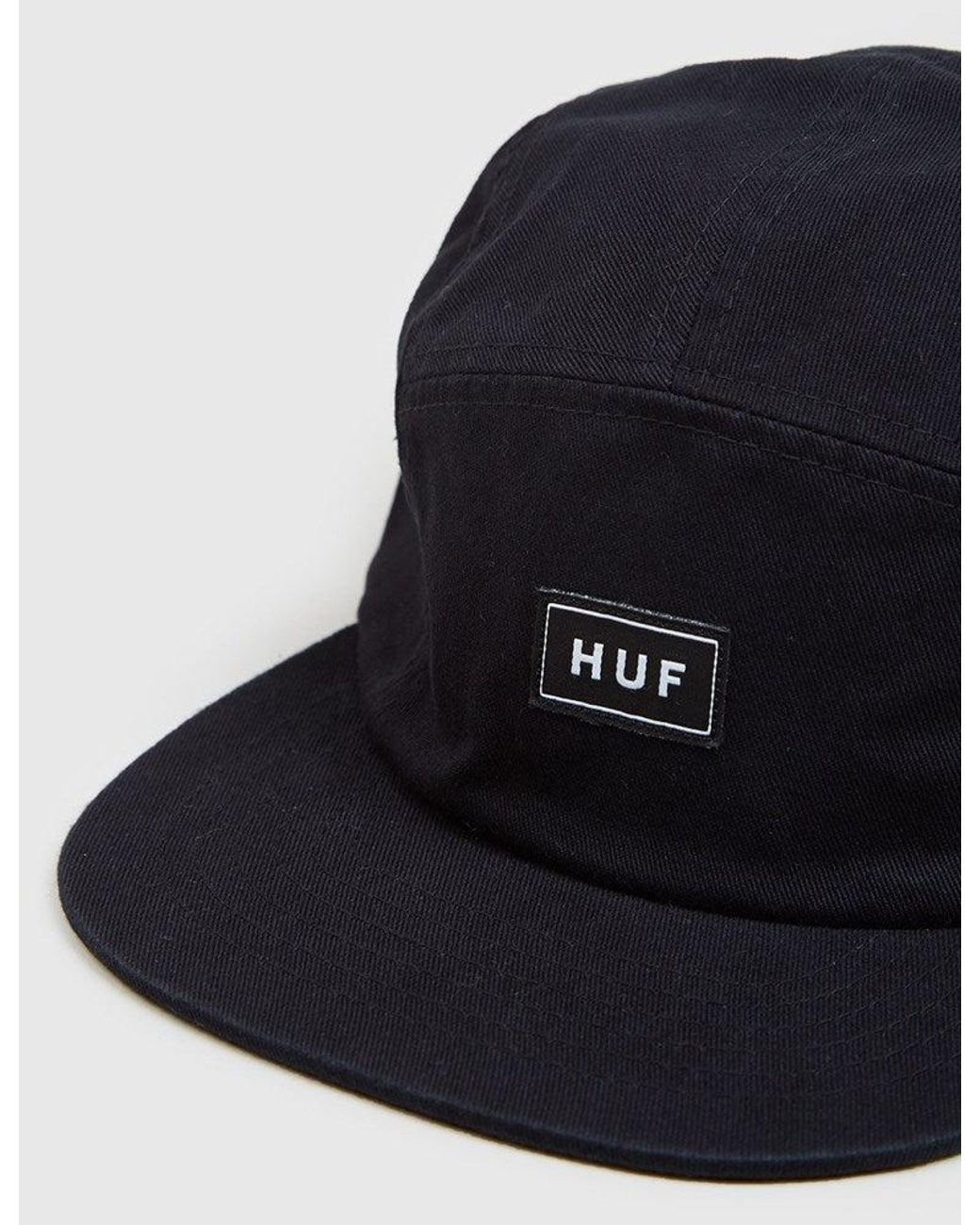 Huf Black Bar Logo Volley Cap for men