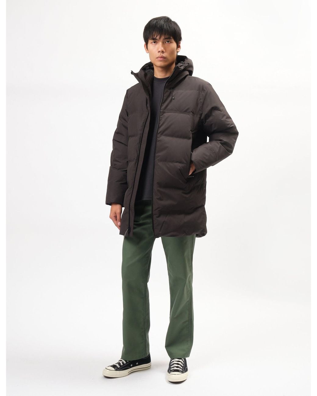 Patagonia Gray Jackson Glacier Parka for men