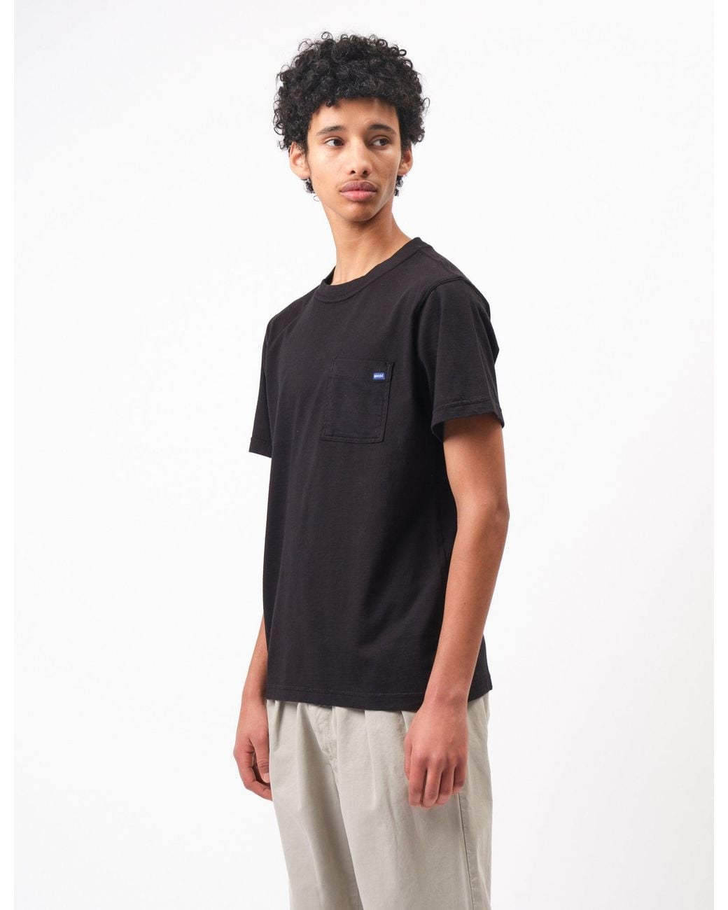 BHODE Blue Everyday Pocket T-Shirt for men