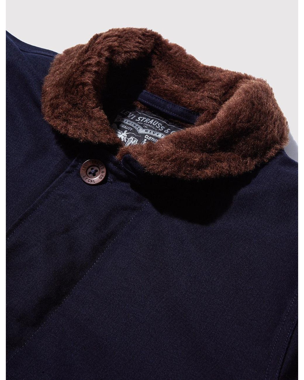 Levi's Blue Deck Coat for men