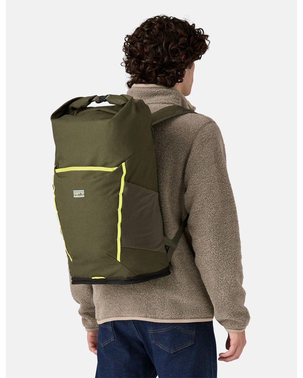 Patagonia Green Fieldsmith Roll Top Backpack for men