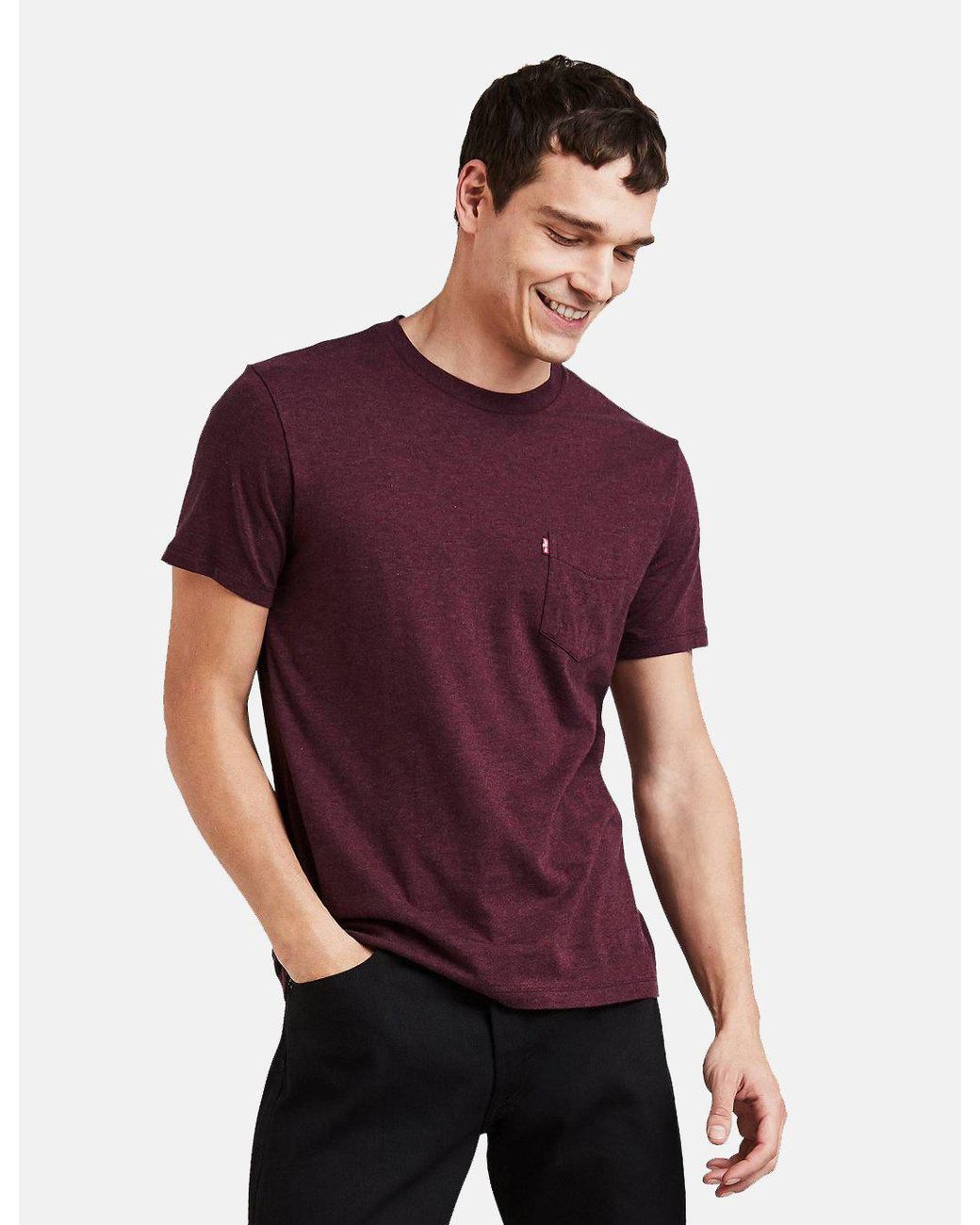 levis sunset pocket tee