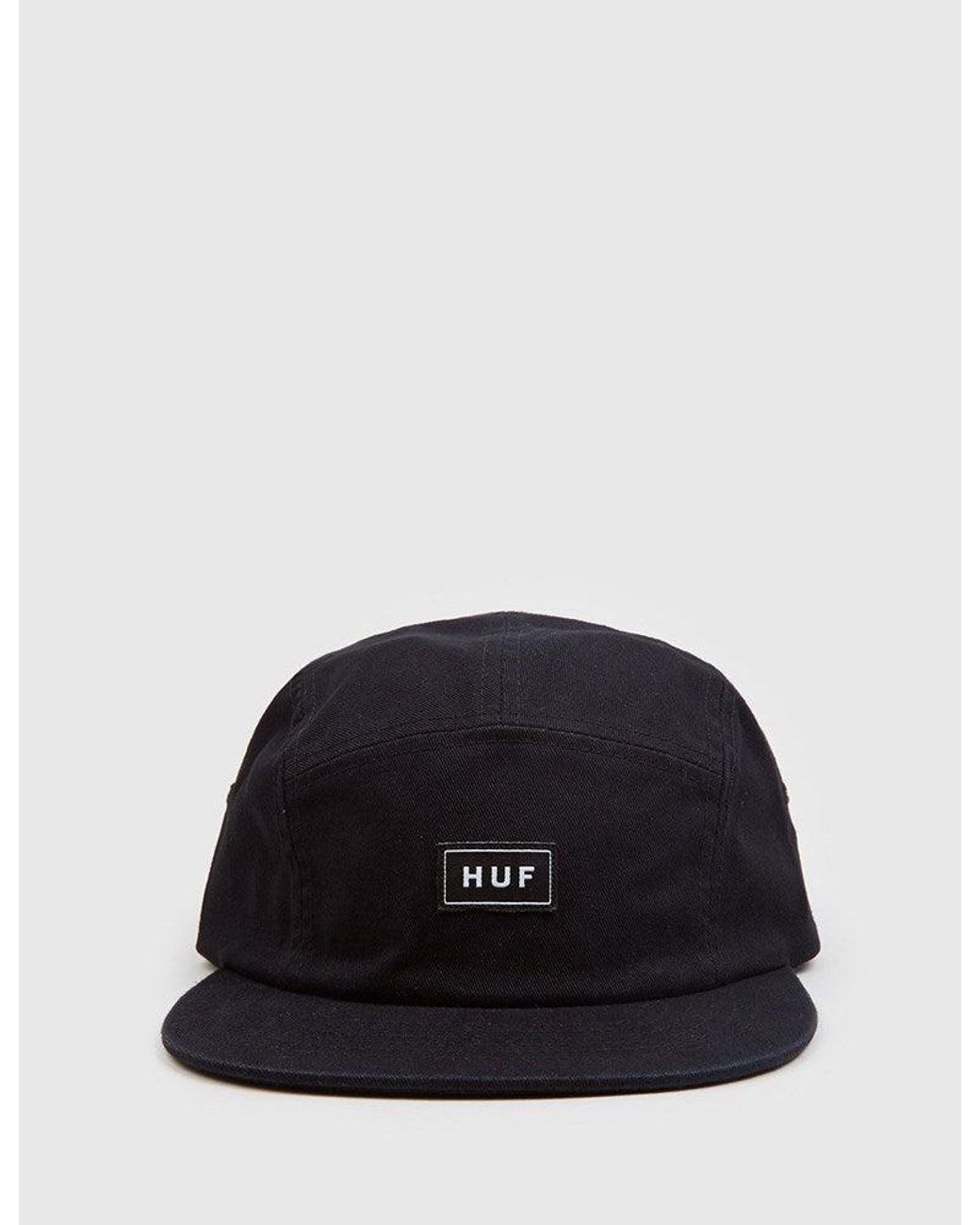 Huf Black Bar Logo Volley Cap for men