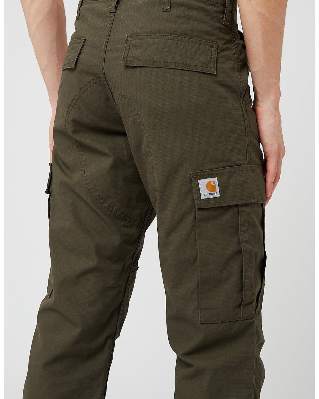 Carhartt Green Carhartt-Wip Regular Cargo Pant (Ripstop, 6.5 Oz)